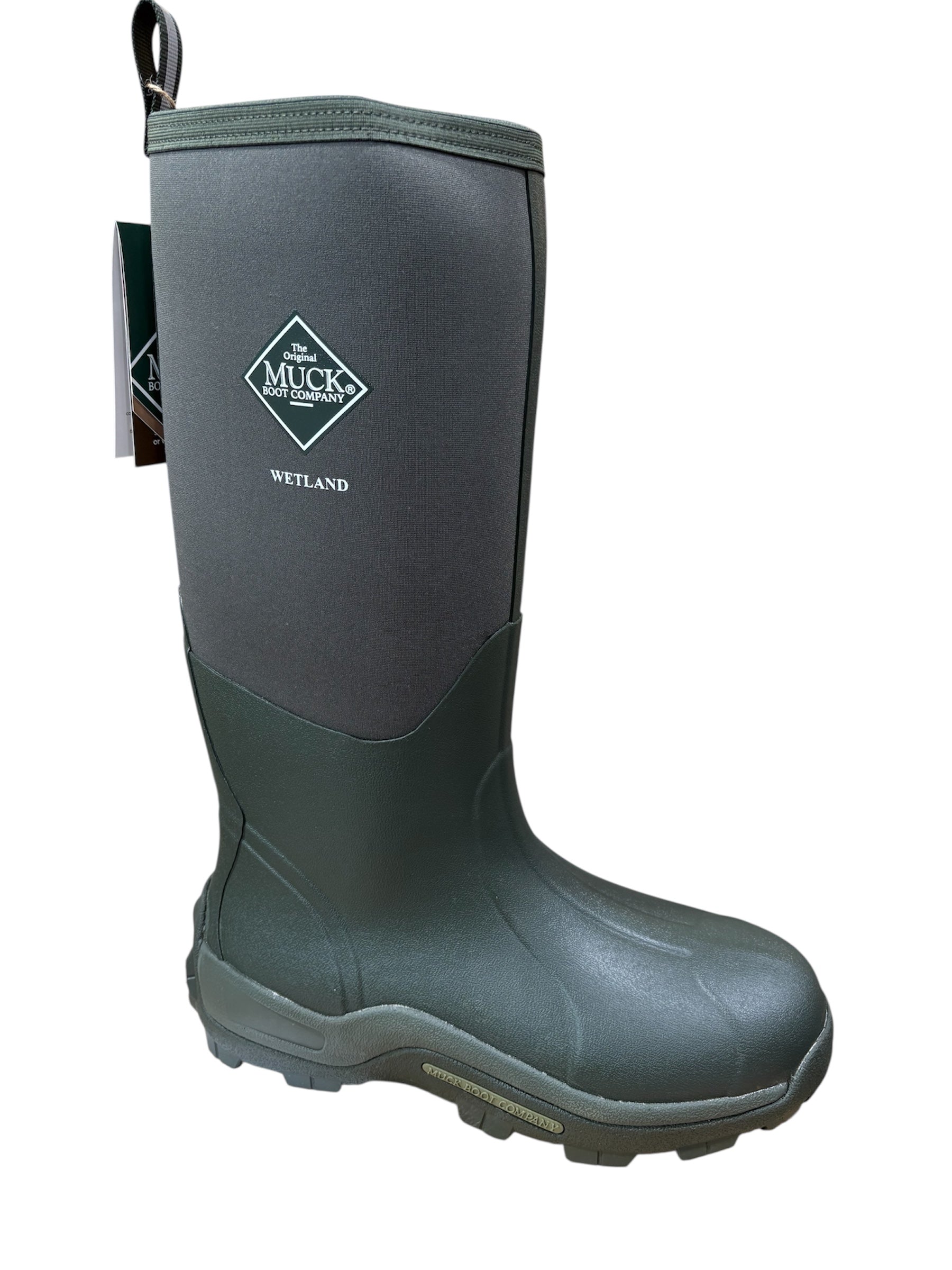 Muck Men's Wetland 17" Rubber Boots - Green