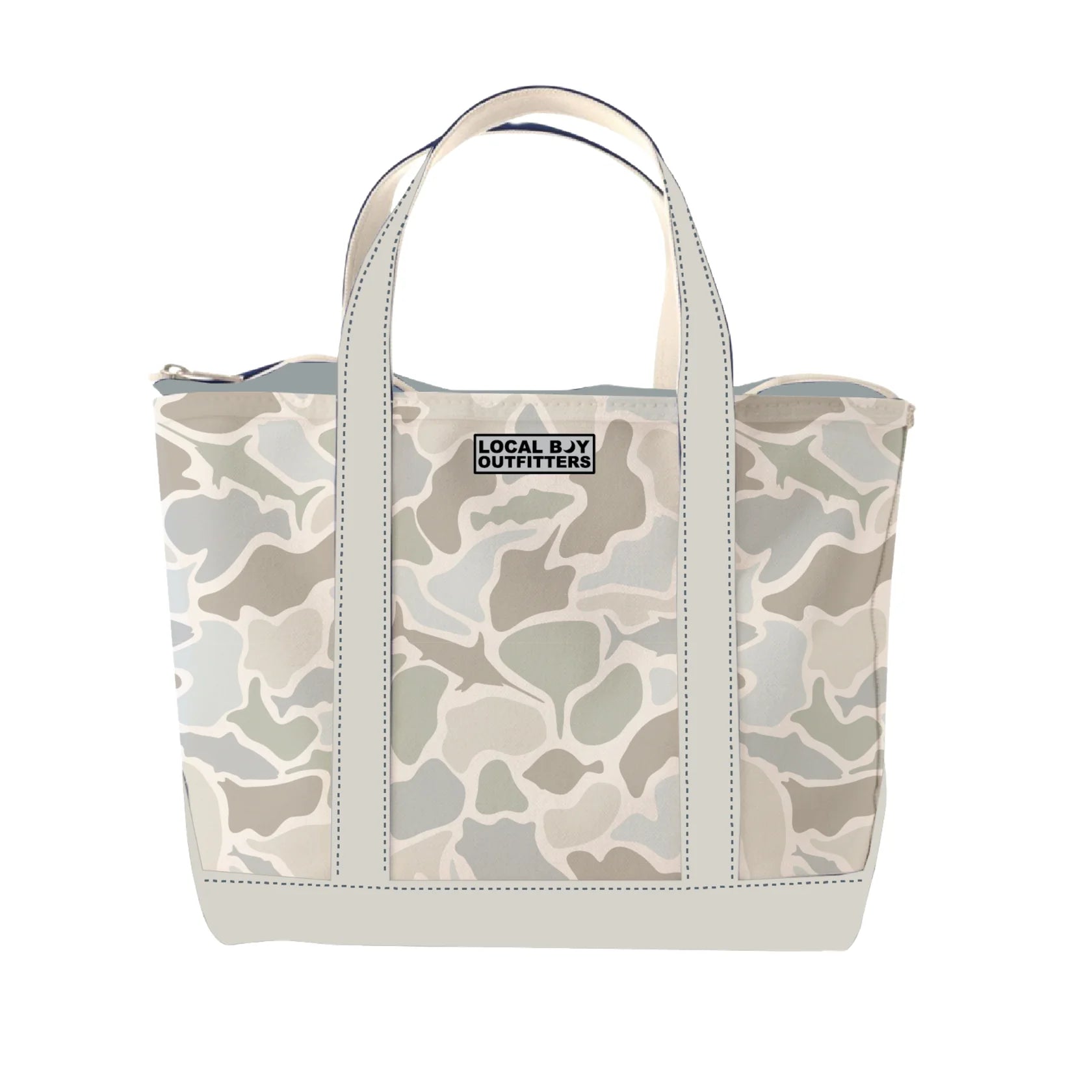 Local Boy Printed Beach Tote Bag