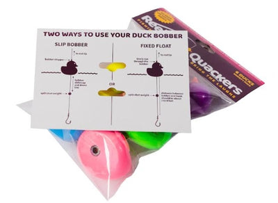 Reel Quackers Fishing Bobbers 6 pk Variety Ducks