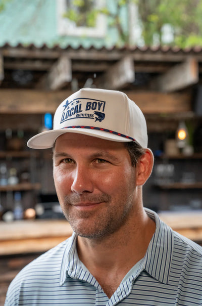 Local Boy Cast & Blast 2.0 High Crown Hats - Stone