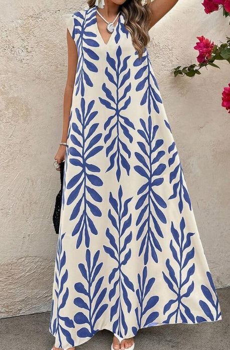 Summer Floral Maxi Dress