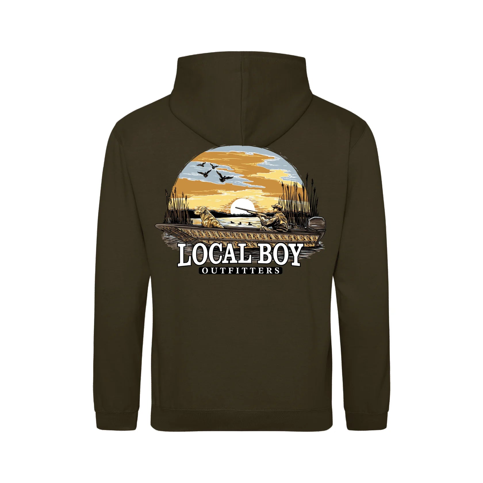 Local Boy's Brushwood Hoodies - Sunset Hunt