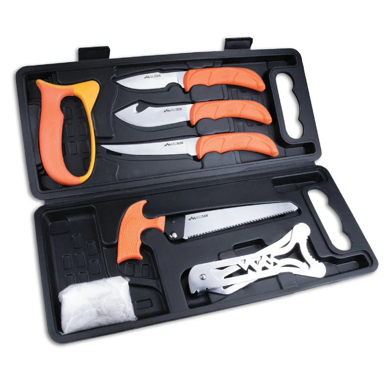 Outdoor Edge Wild Pak 8 Piece Game Processing Kit