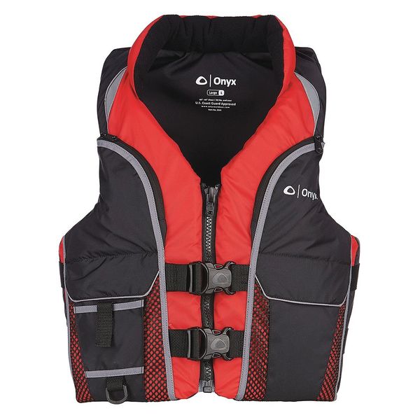 ONYX ADULT SELECT LIFE JACKET - RED