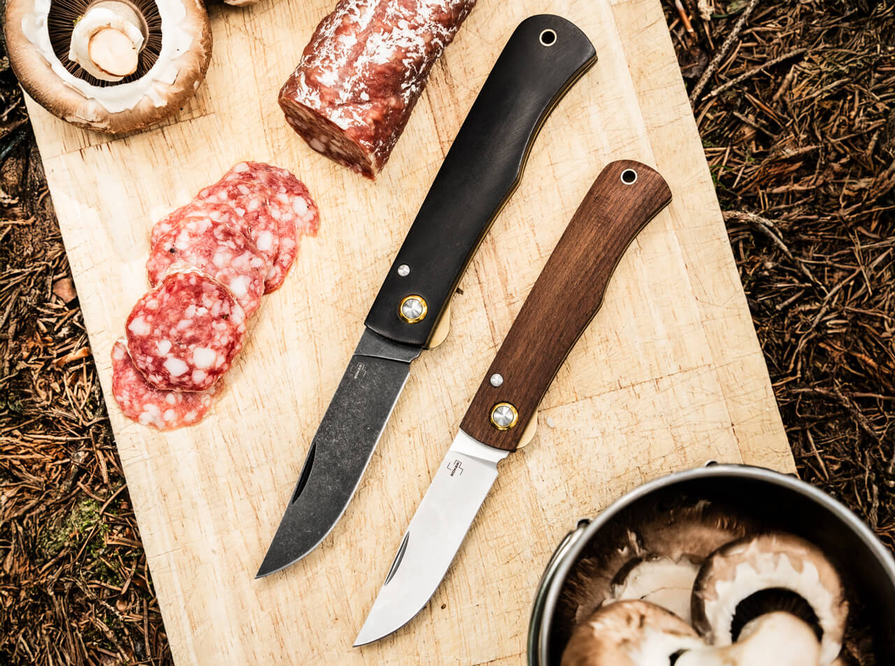Boker Plus Rusticus Pocket Knives
