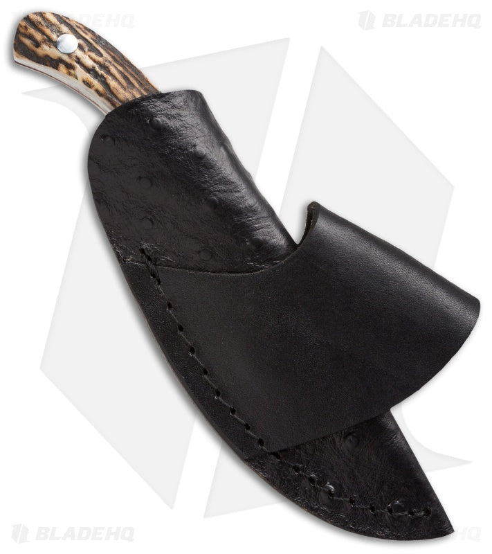 Boker Plus Cowboy Crossdraw Fixed Blade Knife Stag