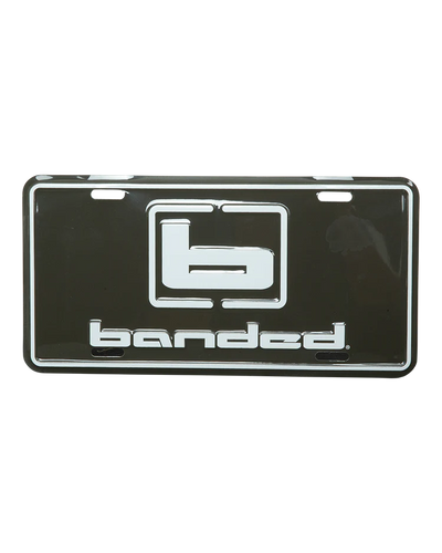 Banded License Plate