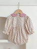 Newborn Girls' Floral Print Romper