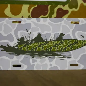 Scent South Front License Plates