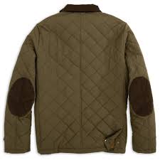 Heybo Quilted Jacket - Olive/Brown