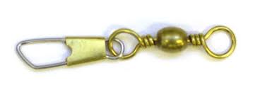 Eagle Claw 01051 Barrel Swivels with Safety Snap
