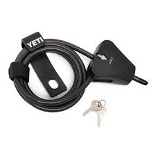 YETI Tundra Cooler Security Cable Lock & Bracket