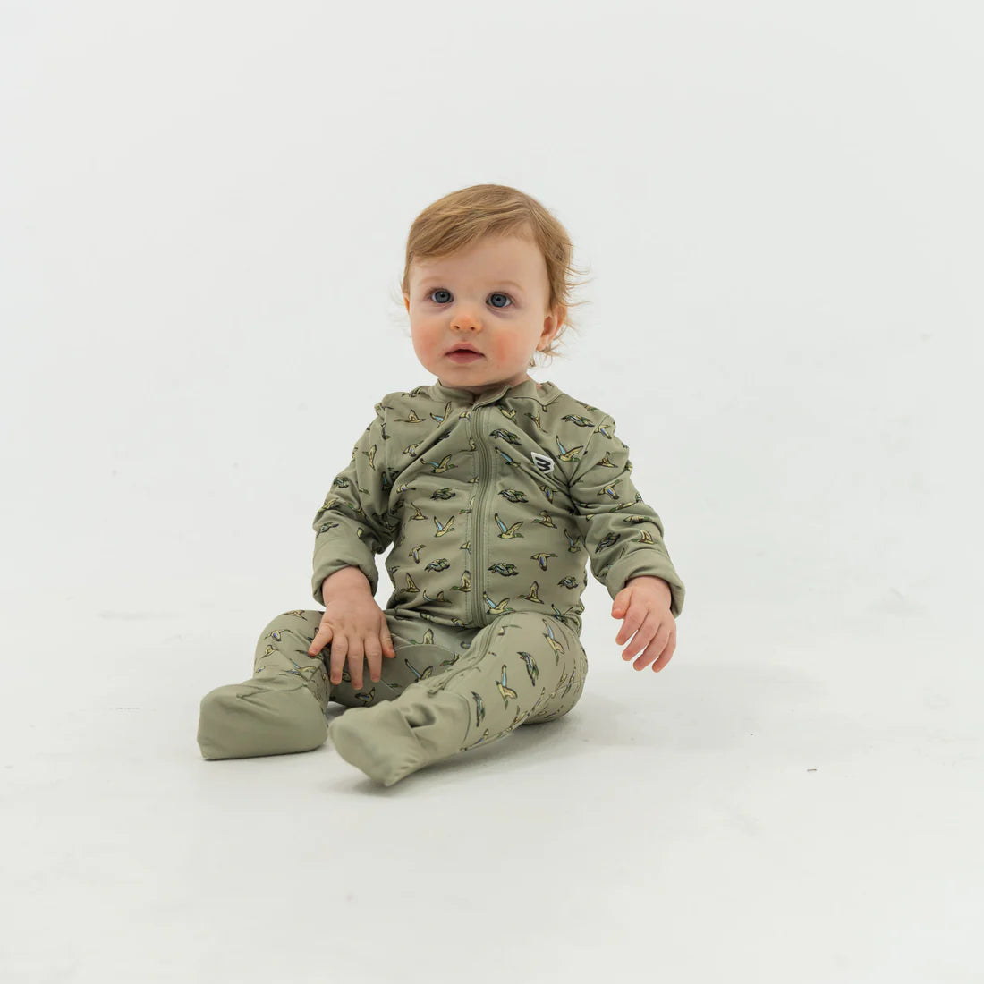 Burlebo Baby Zip Up Pajamas
