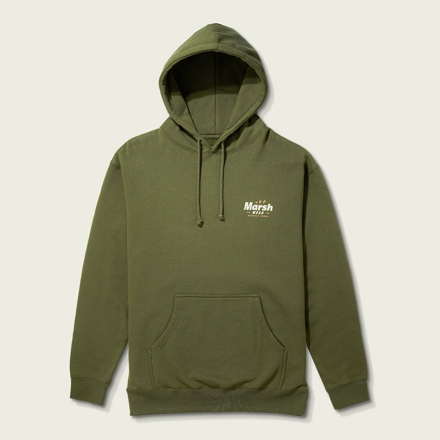 Formation Men's Fleece Pullover Hoodie - Army Green