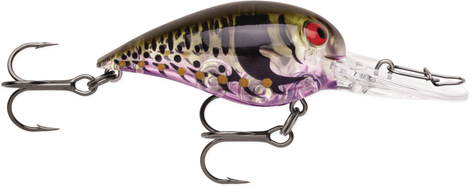 Storm Original Wiggle Wart Crankbait Phantom Red Craw 2" 3/8 Oz