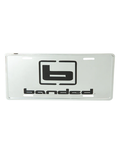 Banded License Plate