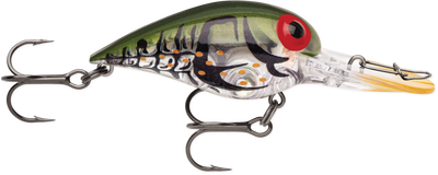 Storm Original Wiggle Wart Crankbait Phantom Red Craw 2" 3/8 Oz