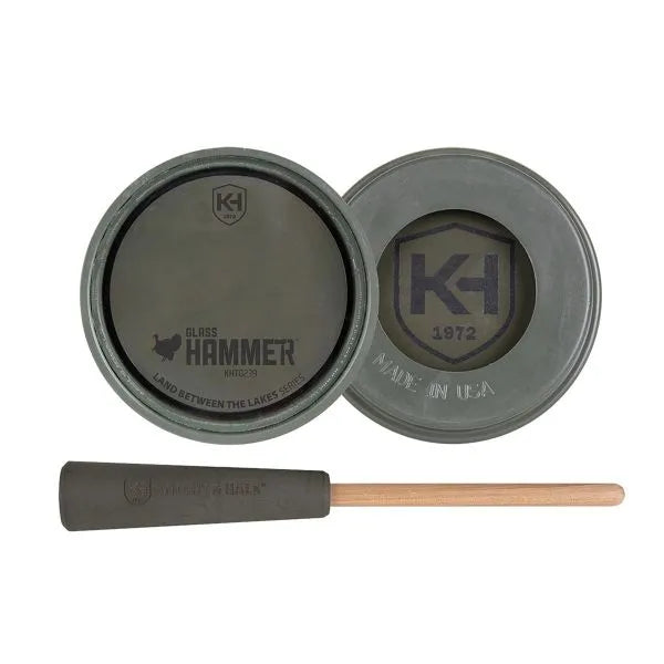 Knight & Hale Glass Hammer Pot Call - LBL Series