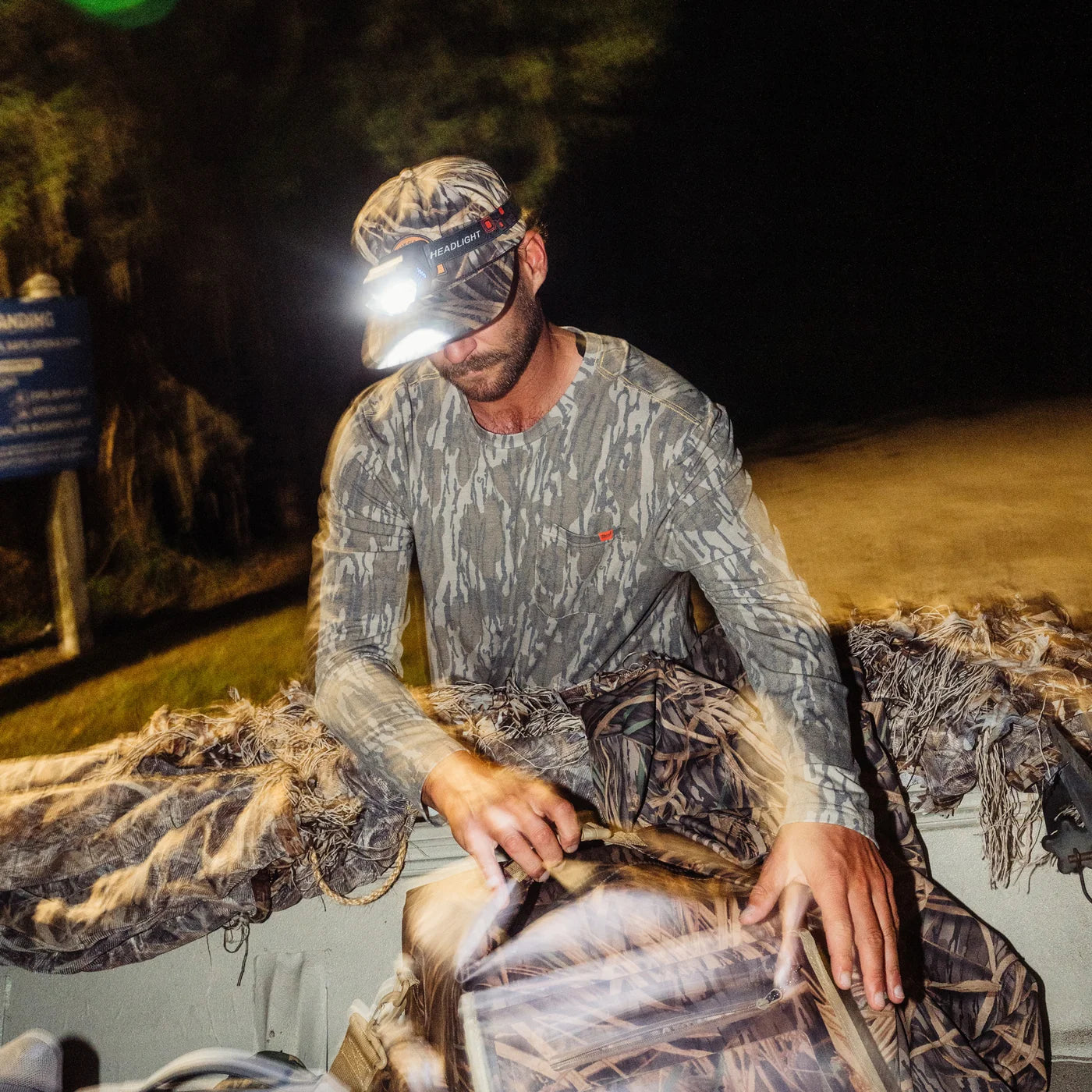 Marsh Wear Buxton Mossy Oak L/S Bottomland Shirts