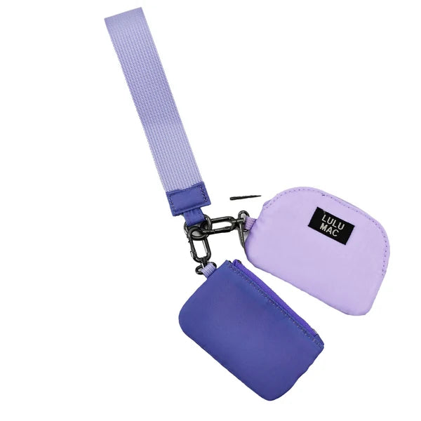 Lulu Mac Double Pouch Wristlet