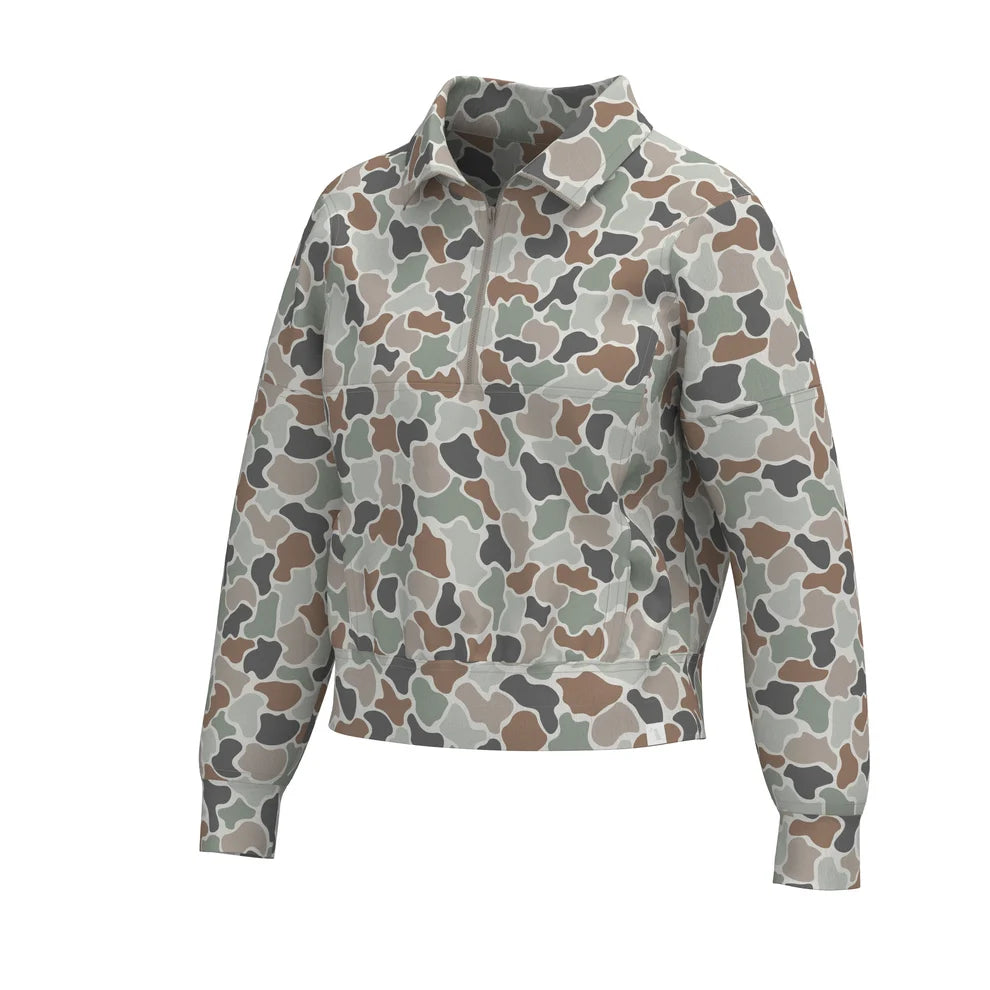 Local Girl Velvet Fleece Quarter Zip
