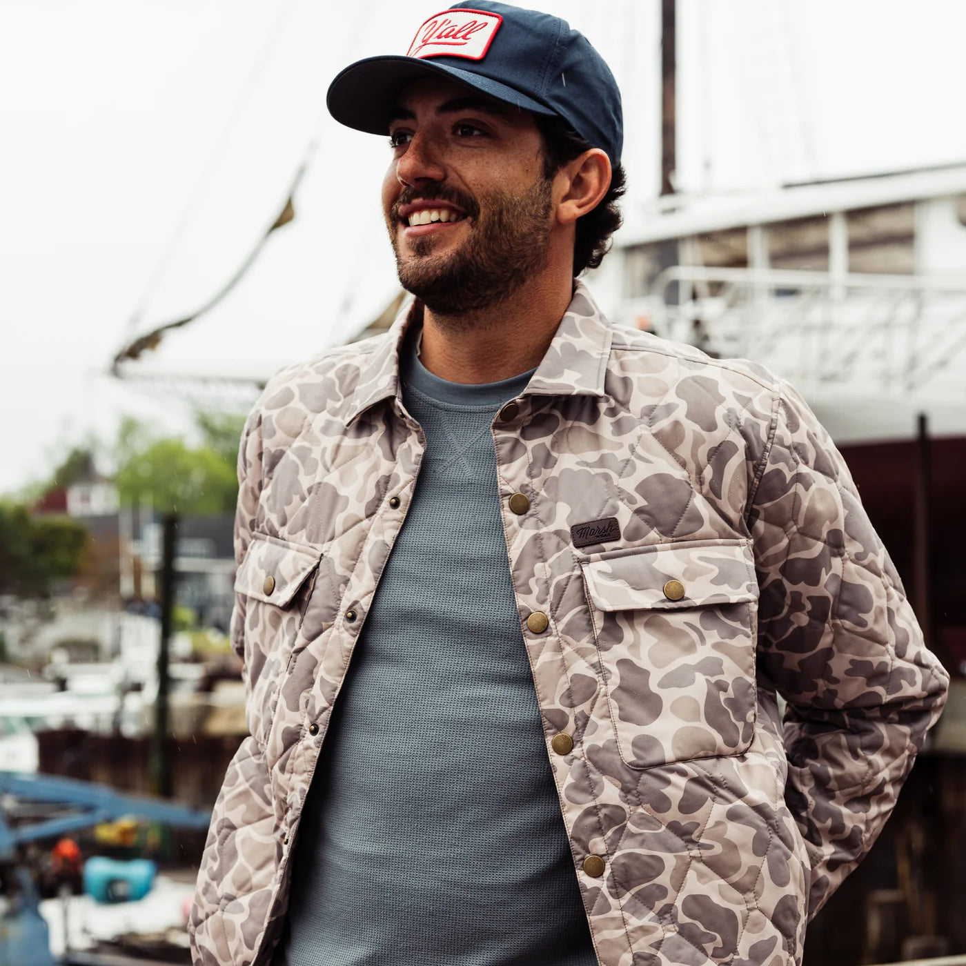 Marsh Wear Saluda Puff Shacket