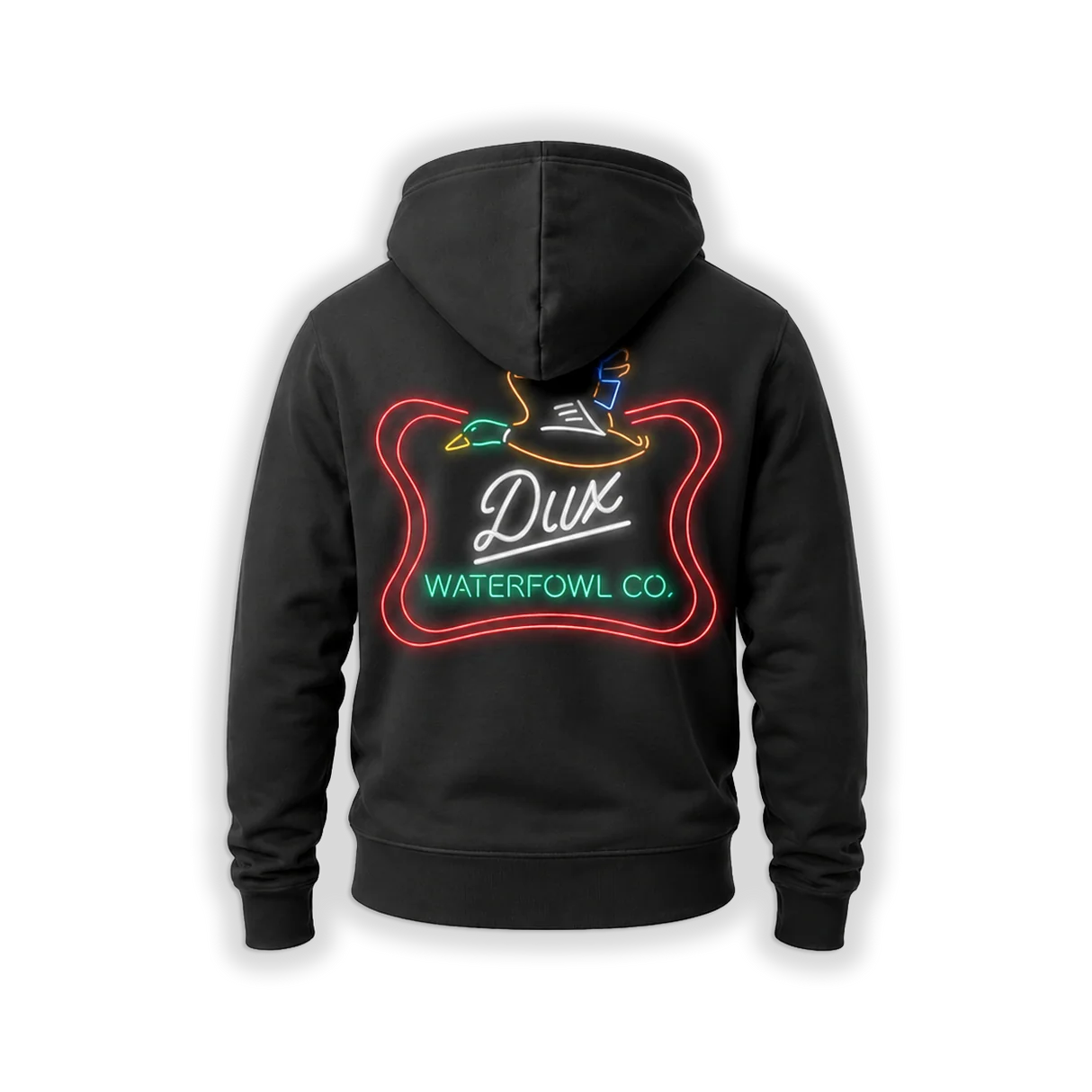 DUX Waterfowl Neon Sign Midweight Hoodies