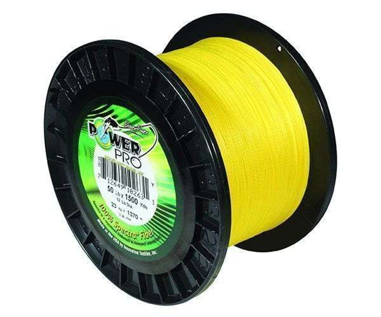 Power Pro Braided Spectra Fiber Fishing Line Hi-Vis Yellow 150 Yrds