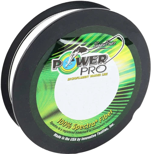 PowerPro Braided Fishing Line - White, 300yds