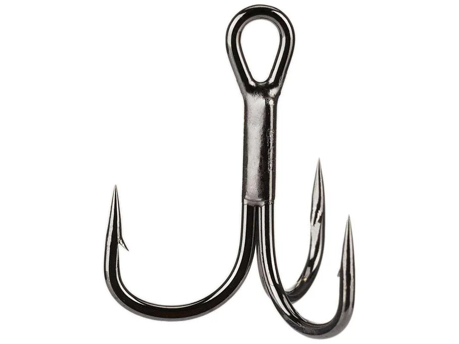 Owner ST-36 Treble Hooks - Black Chrome