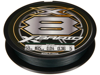 XBraid X8 Finesse Braided Fishing Line - 165yds