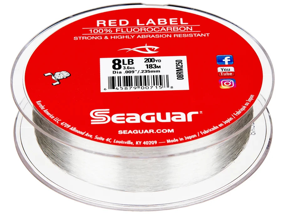 Seaguar Red Label 100% Fluorocarbon Line