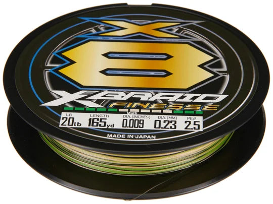 XBraid X8 Finesse Braided Fishing Line - 165yds