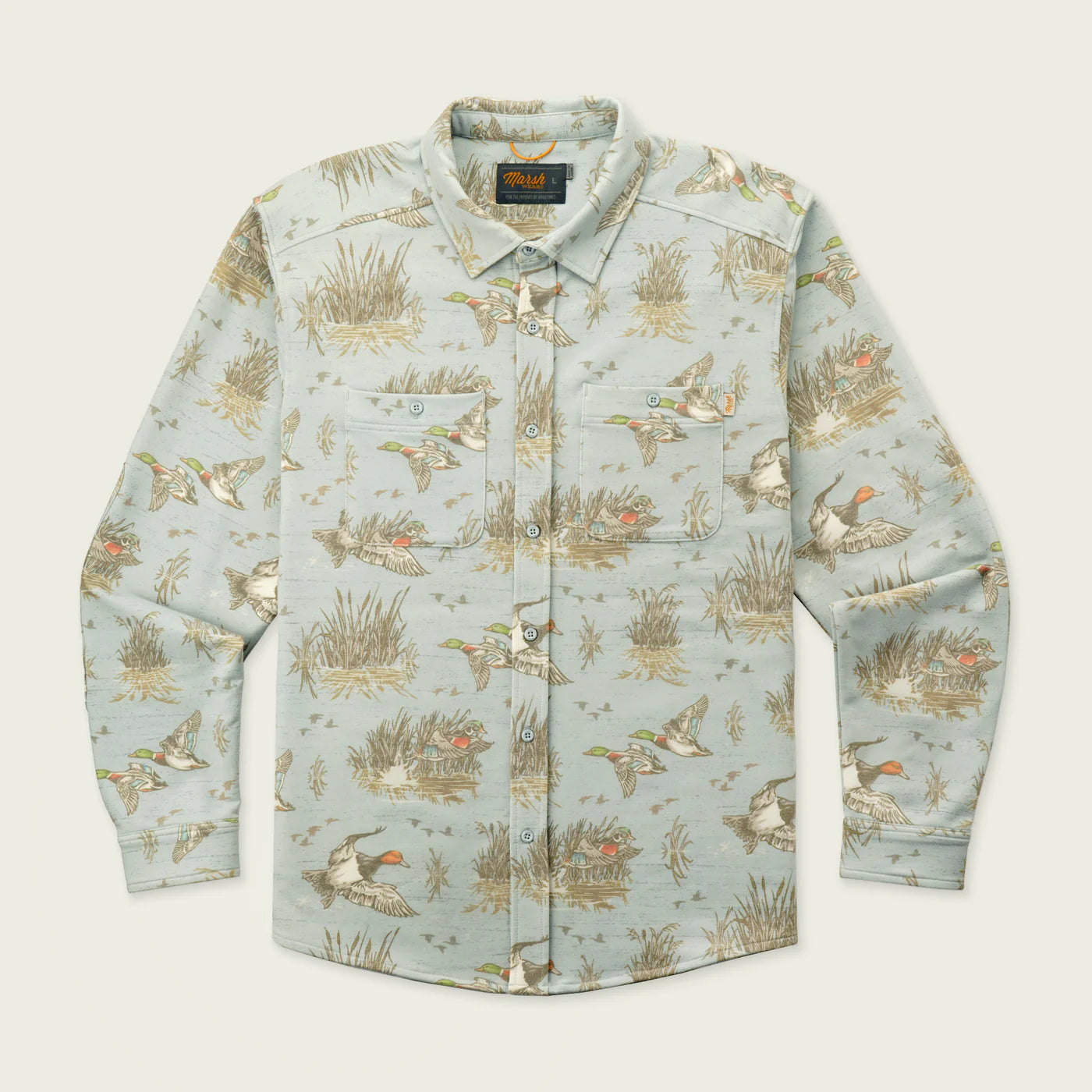 Marsh Wear Fireside Men's Button Up Overshirt