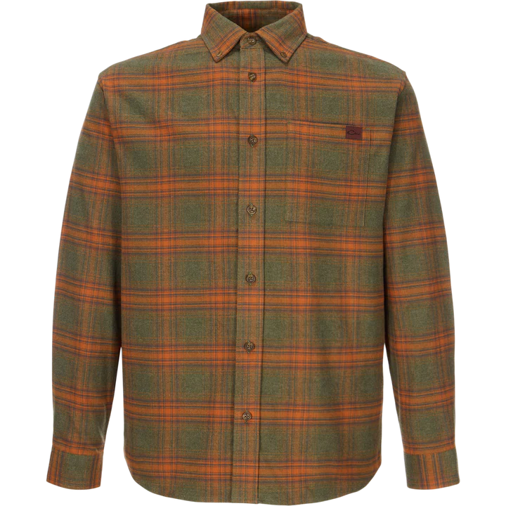 Drake Autumn Flannel Long Sleeve Shirt