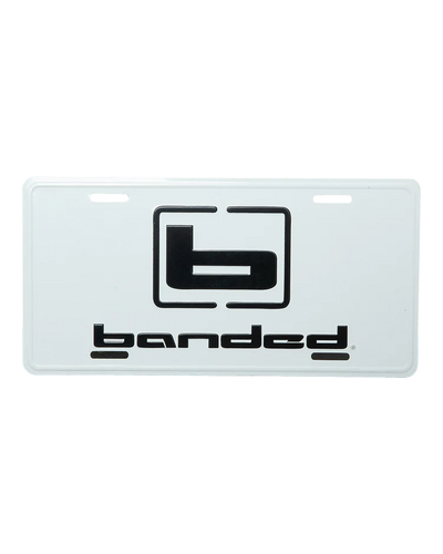 Banded License Plate