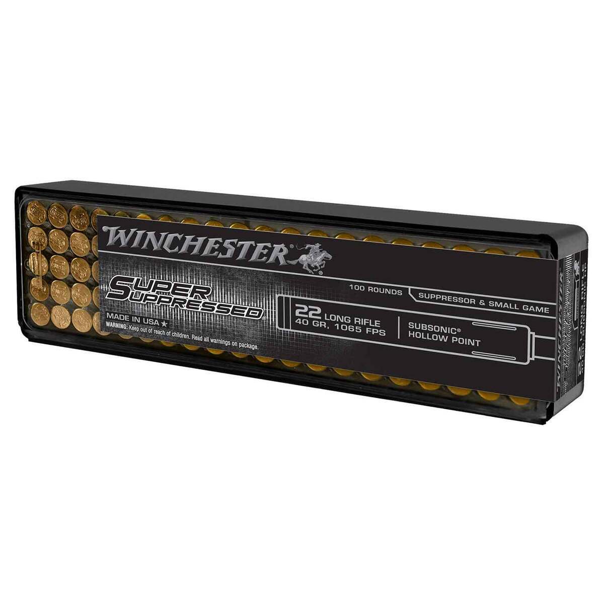 Winchester Super Suppressed Ammunition