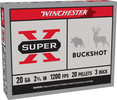 Winchester Buckshot Ammunition