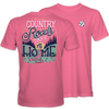 Country Roads T-Shirt - Azalea