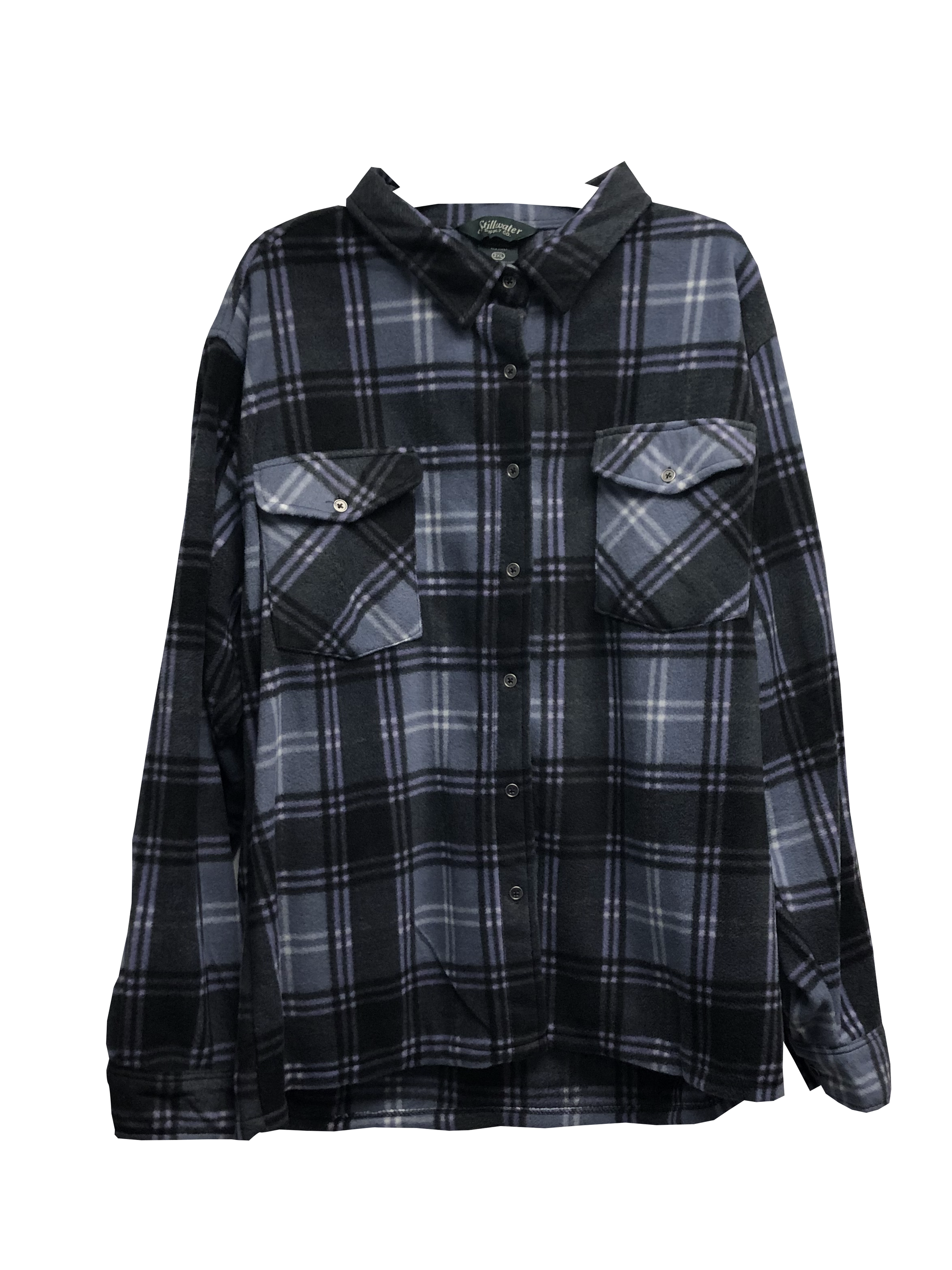 Stillwater Supply Co Plaid Fleece CPO Shirt