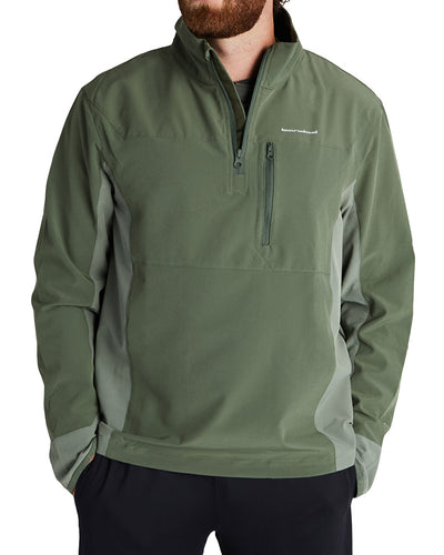 Banded Rapid ColorBlock 1/4 Zip