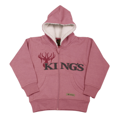 King's Camo Sherpa Zip Hoodie