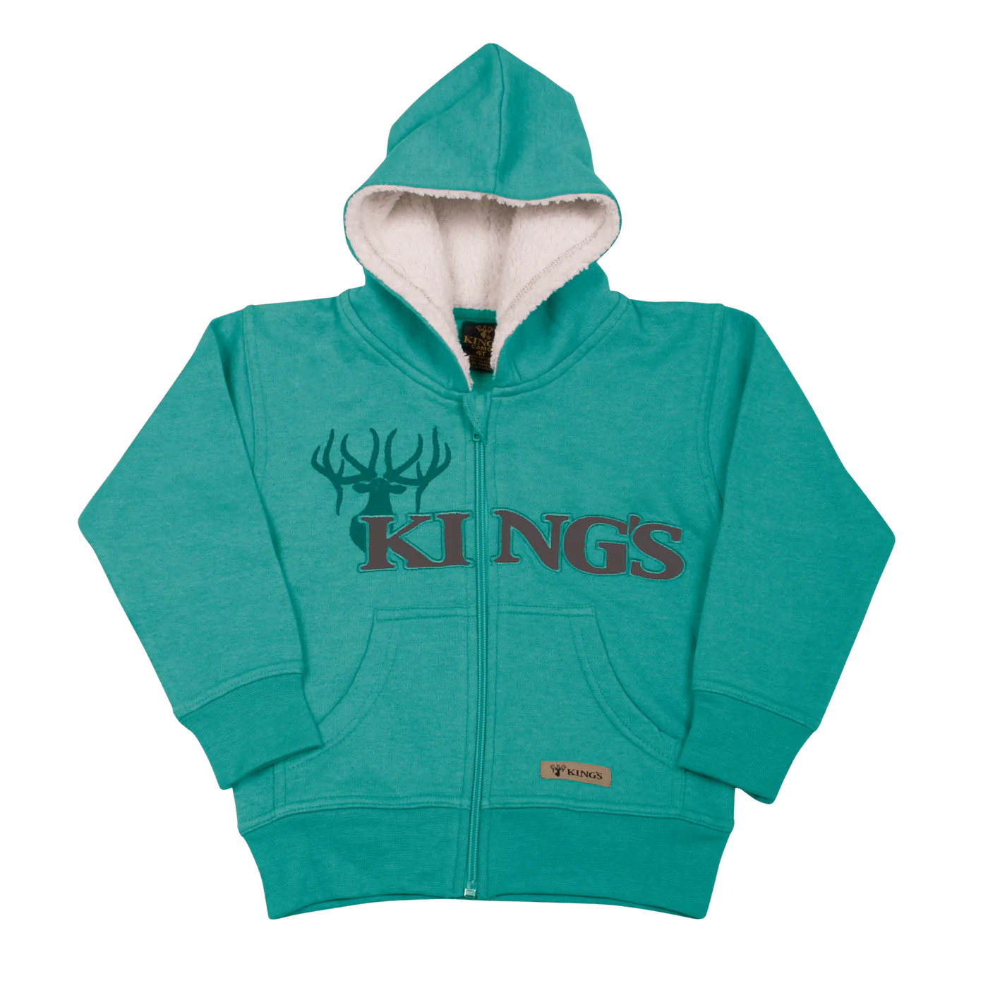 King's Camo Sherpa Zip Hoodie