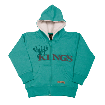 King's Camo Sherpa Zip Hoodie
