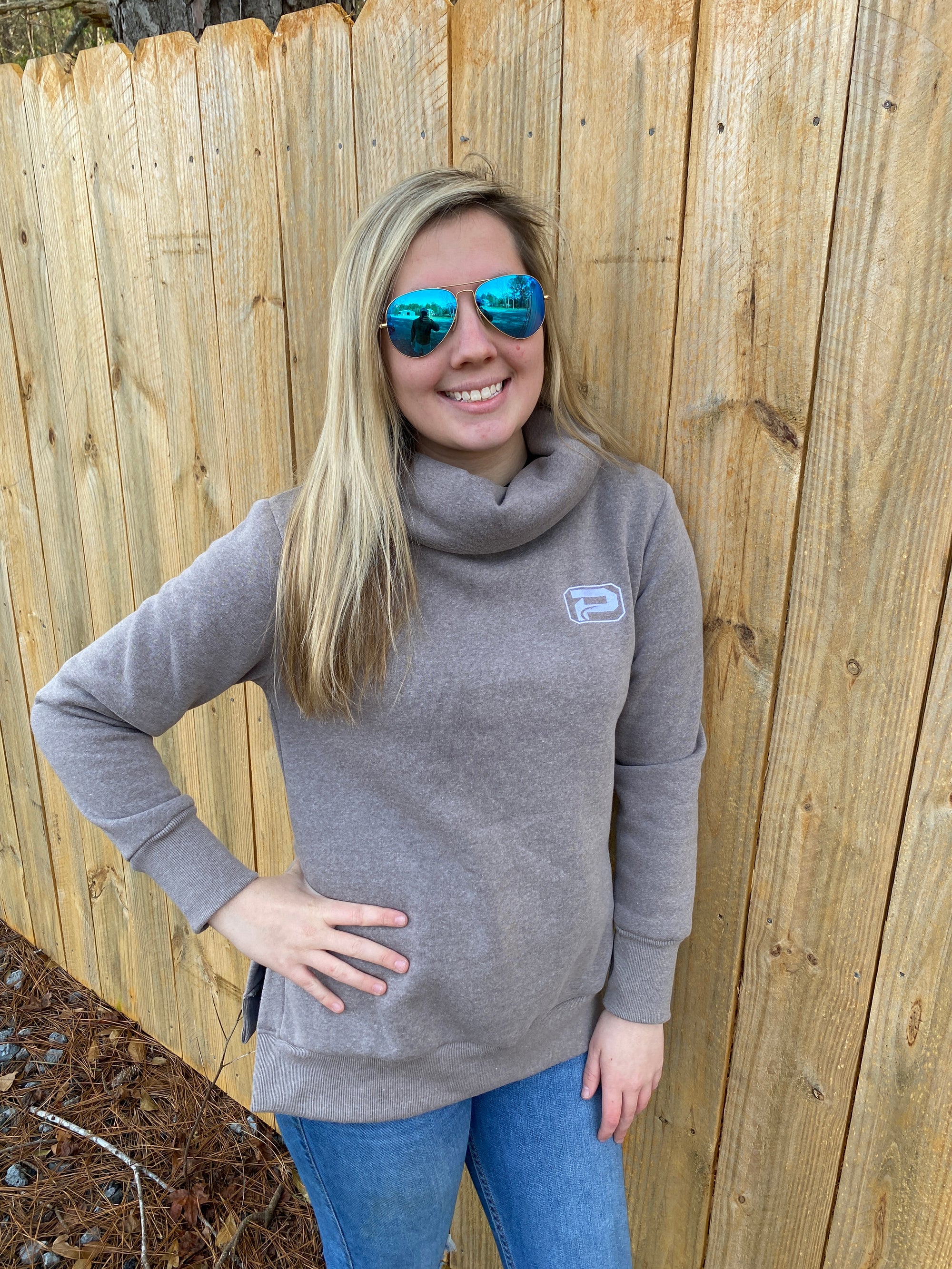 Phantom Ladies Cowl Neck Sweater