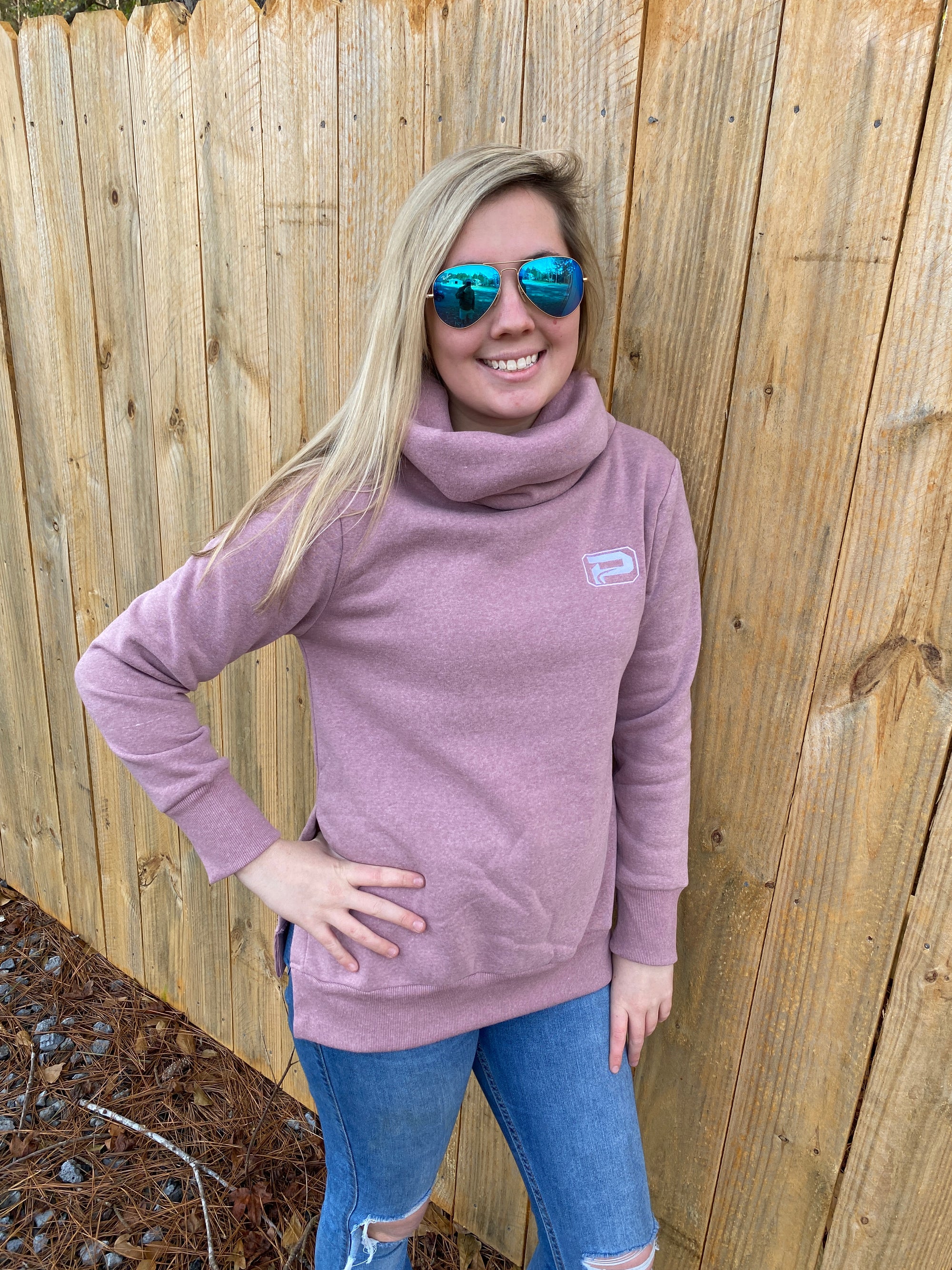 Phantom Ladies Cowl Neck Sweater
