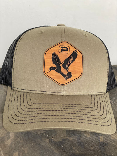 Phantom Structured Outdoors Duck Leather Patch Hat
