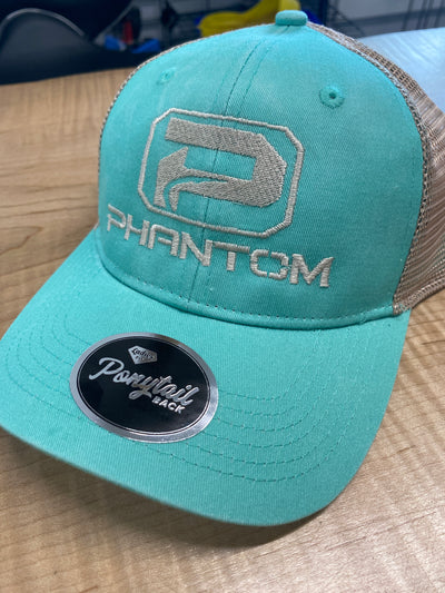 Phantom Ladies Trucker Hats (Pony Tail Opening)