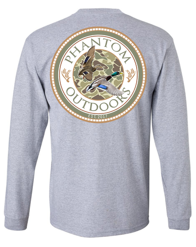 Phantom Outdoors "OG Flight" Long Sleeve Triblend