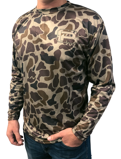 Phantom Outdoors Old School Camo Performance Shirts